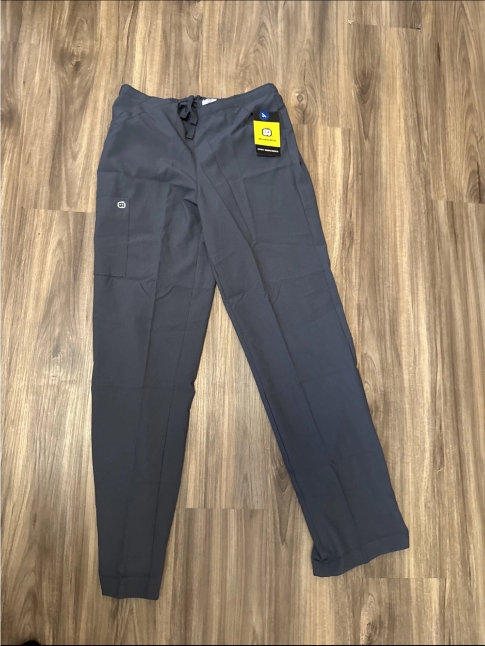 WonderWink Women's Scrub Cargo Pants in Slate